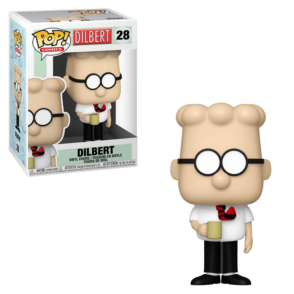 FU51557 Funko POP! Comics: Dilbert - Dilbert Vinyl Figure #28