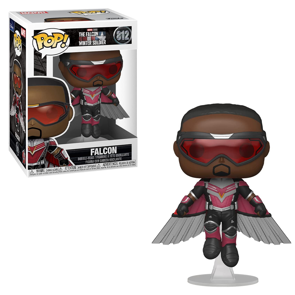 FU51628 Funko POP! The Falcon and Winter Soldier - Falcon (Flying) Vinyl Figure #812