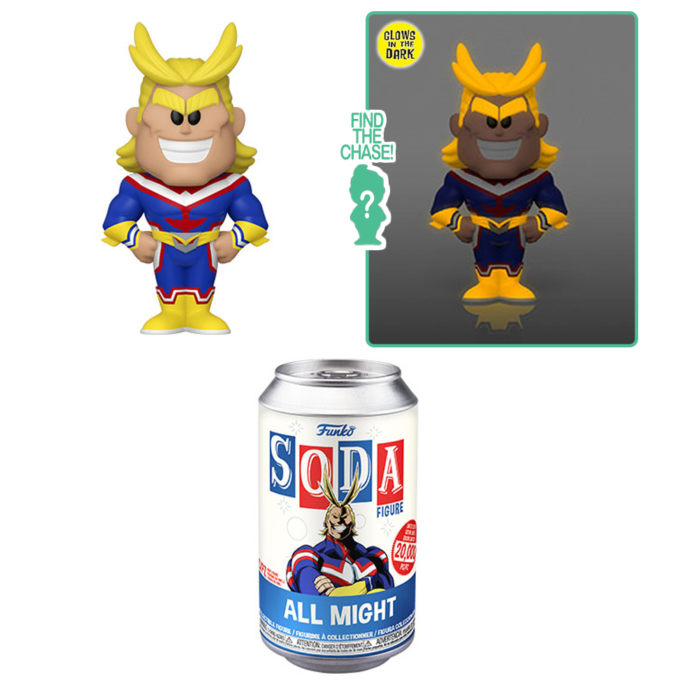 FU51936 Funko Vinyl SODA: My Hero Academia - All Might Vinyl Figure