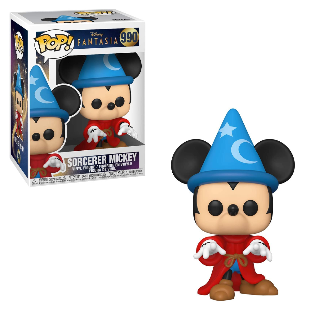 FU51938 Funko POP! Disney: Fantasia 80th - Sorcerer Mickey Vinyl Figure #990