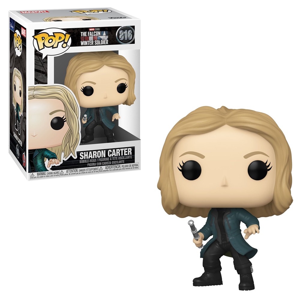 FU52371 Funko POP! The Falcon and Winter Soldier - Sharon Carter Vinyl Figure #816