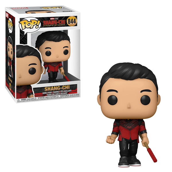 FU52875 Funko POP! Marvel: Shang-Chi and the Legend of the Ten Rings - Shang-Chi with Bo Staff Vinyl Figure #844