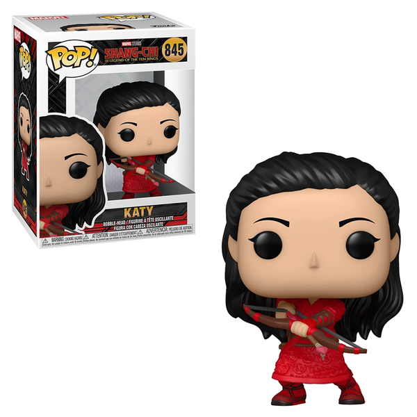 FU52878 Funko POP! Marvel: Shang-Chi and the Legend of the Ten Rings - Katy with Bow Vinyl Figure #845