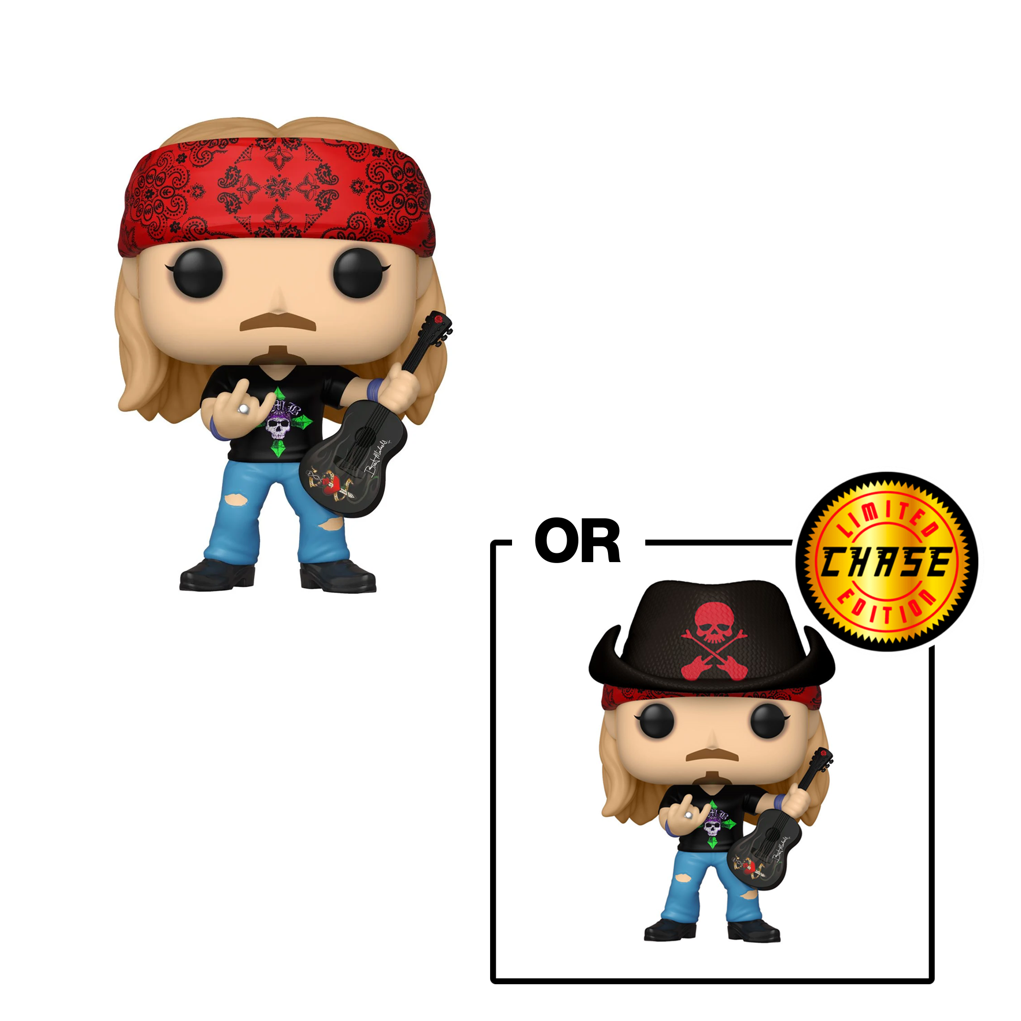 Funko POP! Rocks - Bret Michaels Vinyl Figure #207