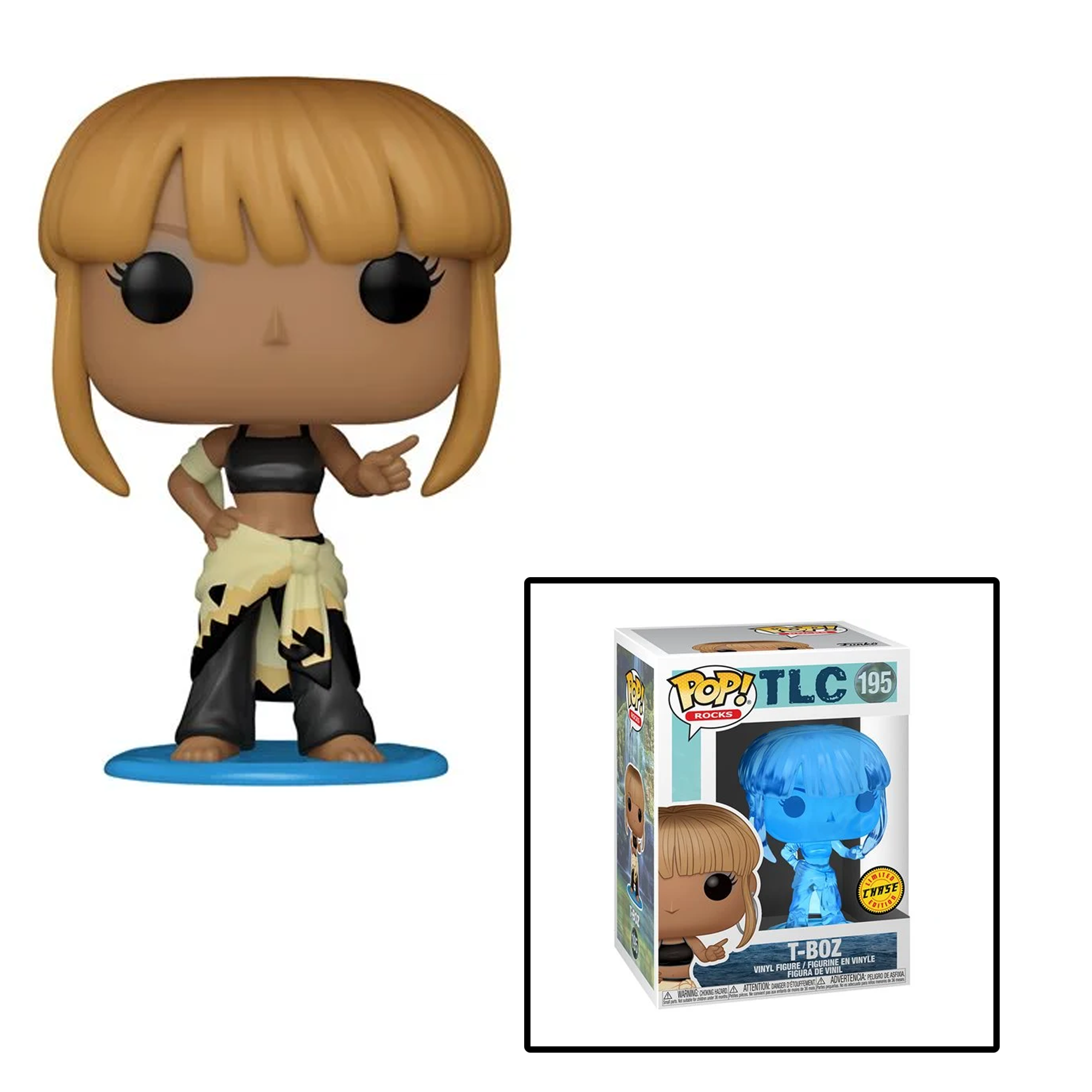 FU52934 Funko POP! TLC - T-Boz Vinyl Figure #195