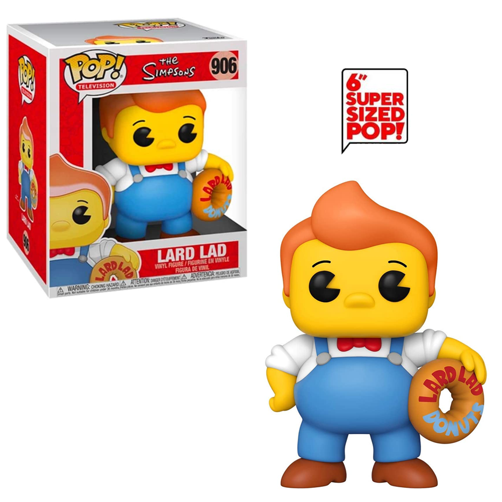 FU52963 Funko POP! The Simpsons - Lard Lad 6-Inch Vinyl Figure #906