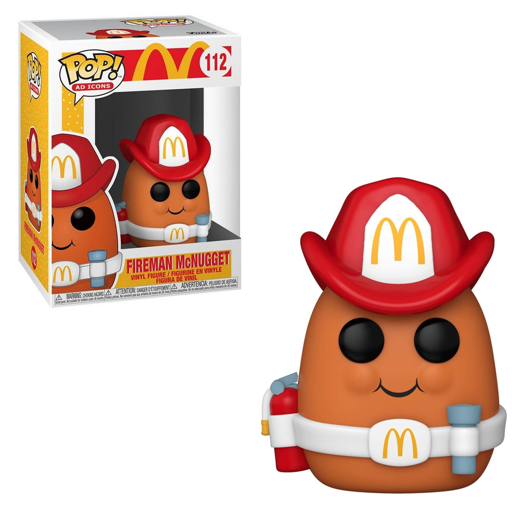 FU52986 Funko POP! Ad Icons: McDonald's - Fireman Nugget Vinyl Figure #112