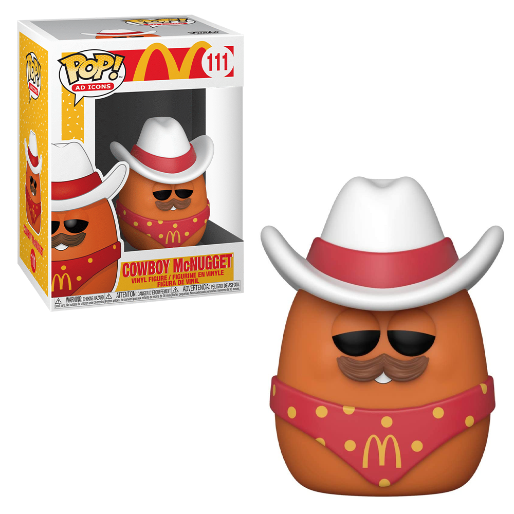 FU52987 Funko POP! Ad Icons: McDonald's - Cowboy Nugget Vinyl Figure #111