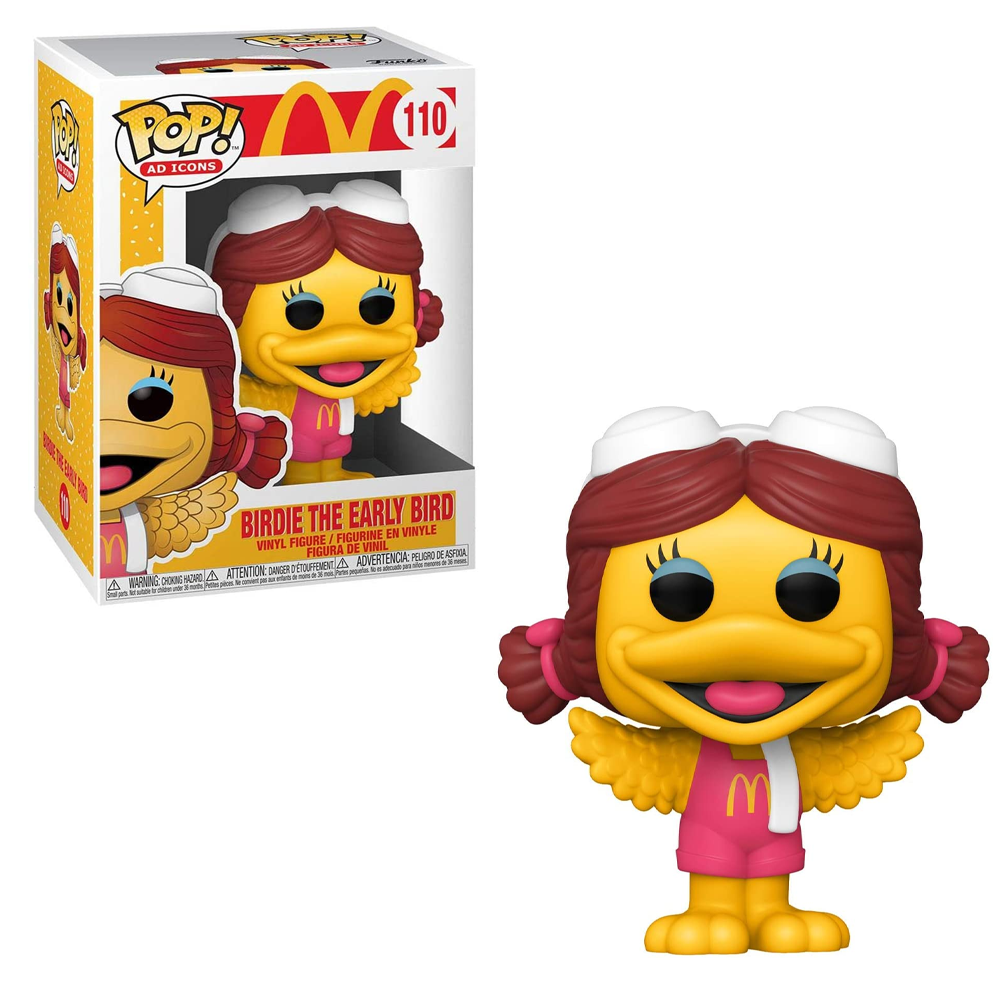 FU52992 Funko POP! Ad Icons: McDonald's - Birdie Vinyl Figure #110