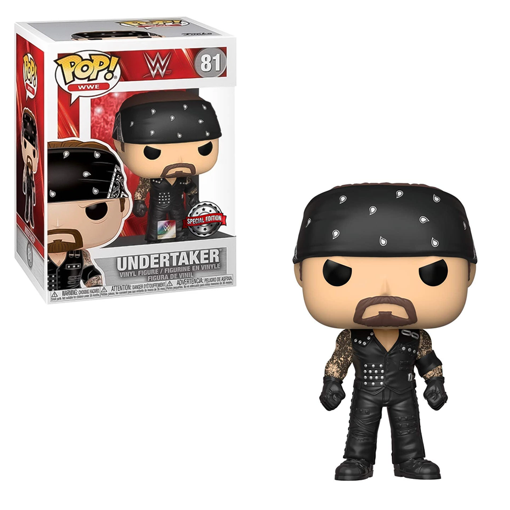 FU53787-IE Funko POP! WWE - Undertaker (Boneyard Match) Vinyl Figure #81 Special Edition Exclusive [READ DESCRIPTION]