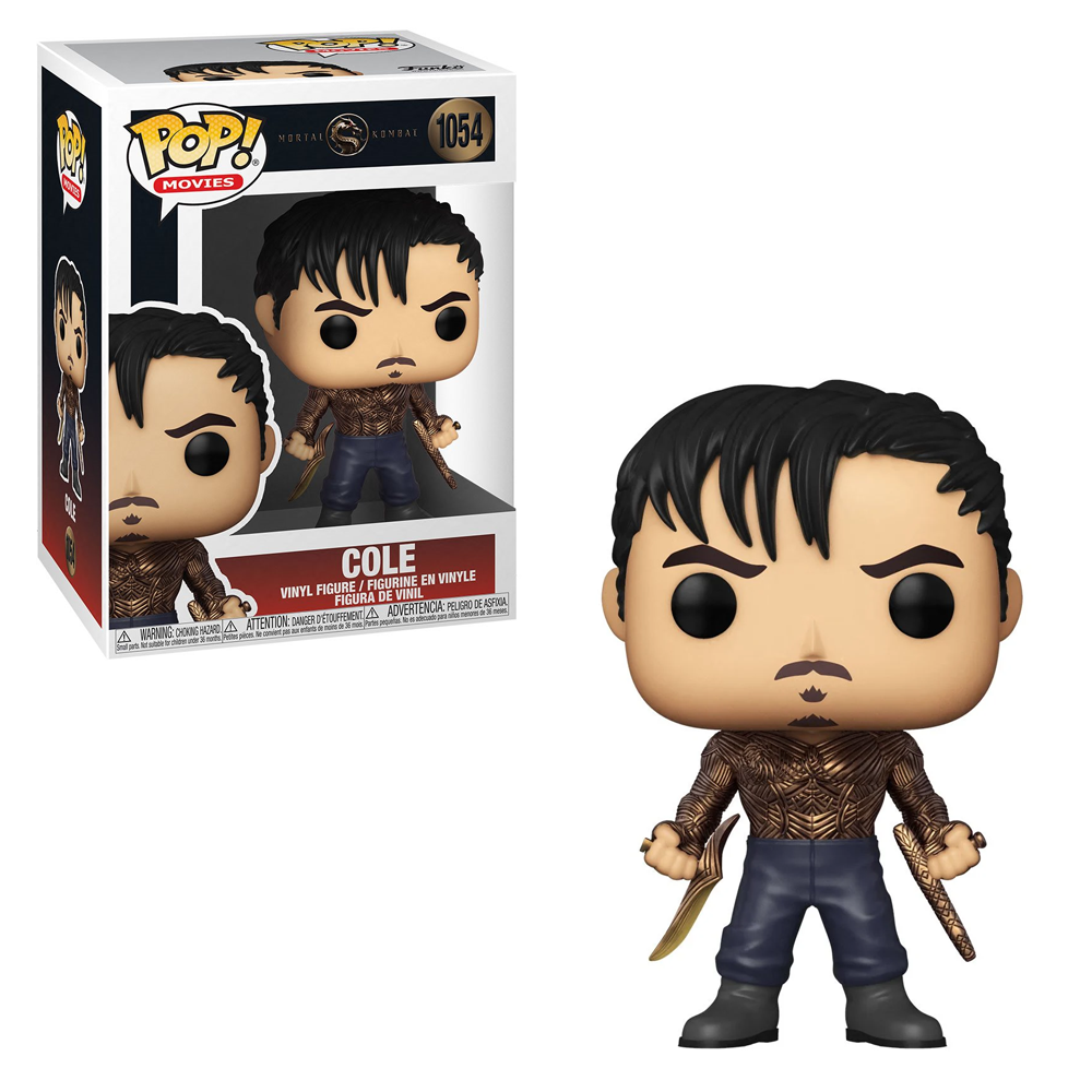 FU53850 Funko POP! Mortal Kombat - Cole Young (Metallic) Vinyl Figure #1054