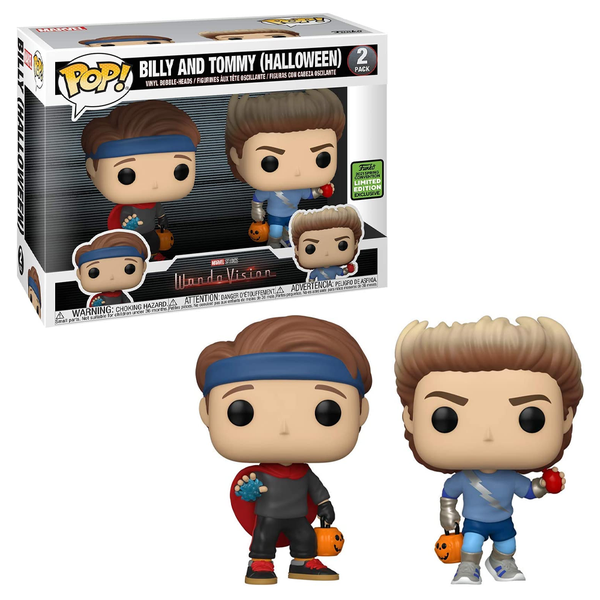 Funko POP! Marvel: WandaVision - Billy and Tommy (Halloween) 2-Pack Vi