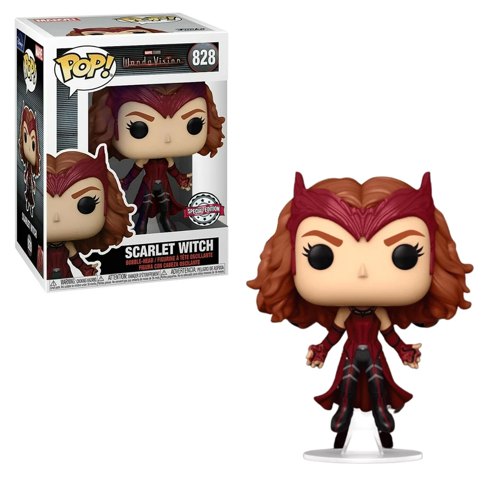 FU54437-IE Funko POP! WandaVision - Levitating Scarlet Witch #828 Special Edition Exclusive [READ DESCRIPTION]