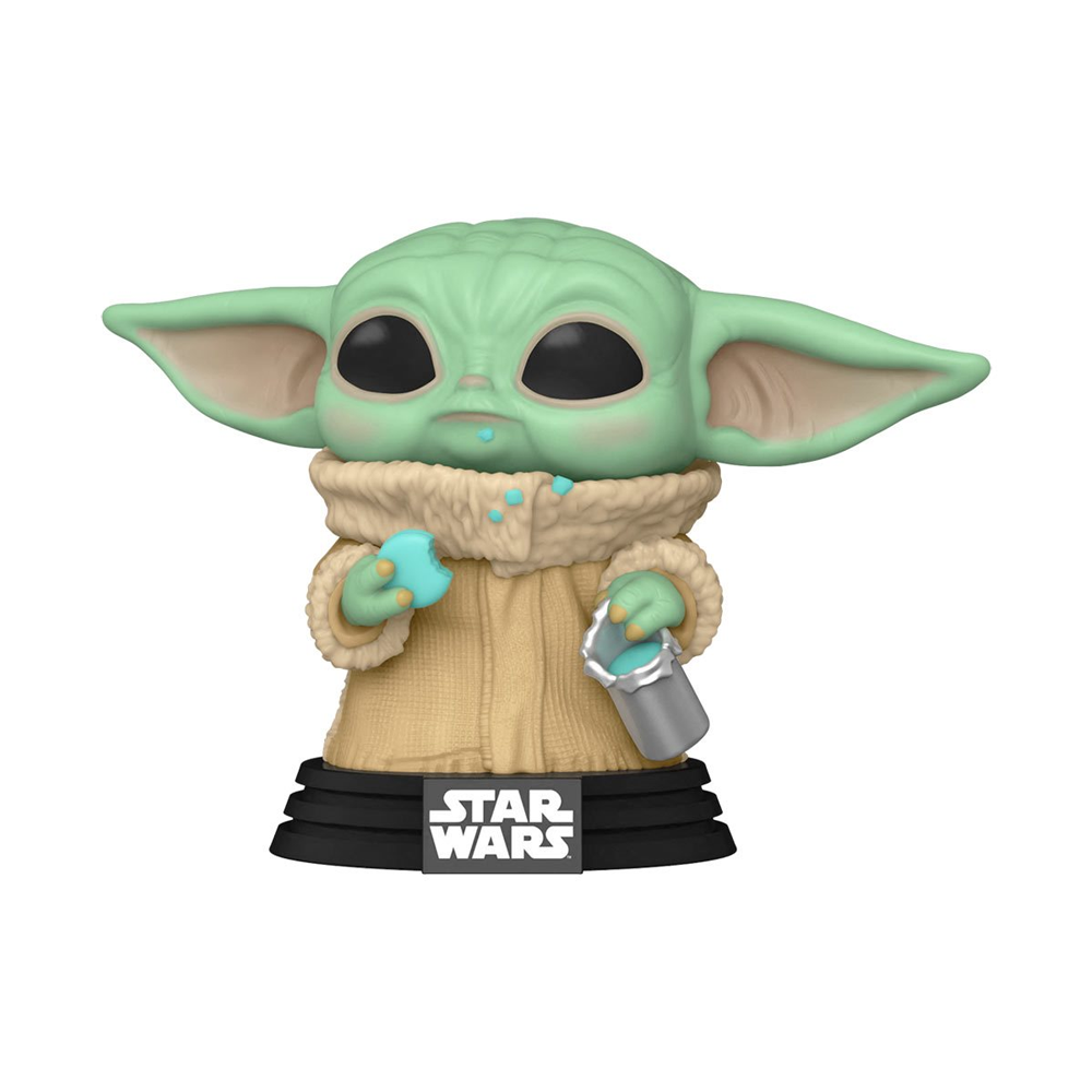 Funko POP! Star Wars: The Mandalorian - Grogu with Cookie Vinyl Figure #465