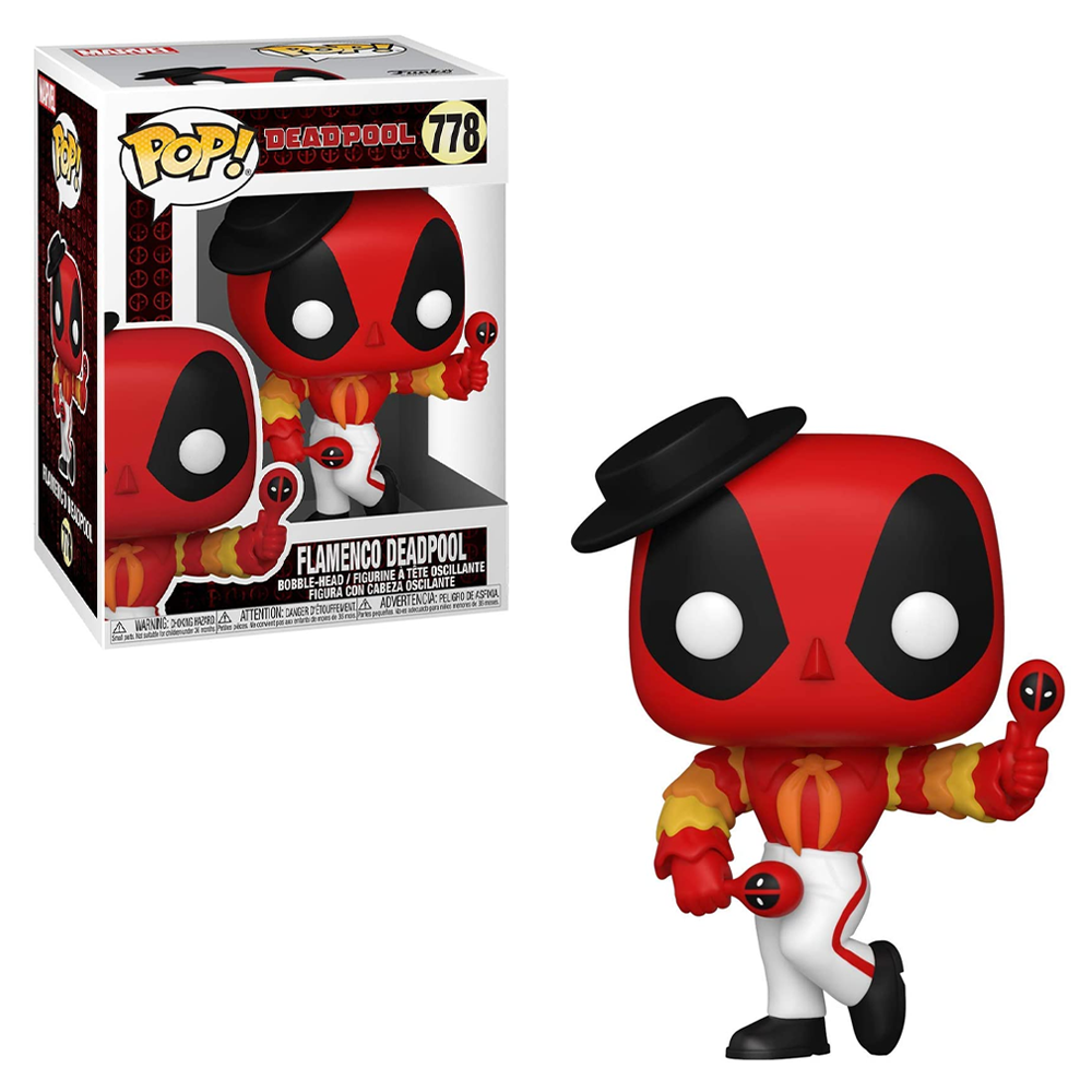 FU54656 Funko Pop! Marvel: Deadpool 30th - Flamenco Deadpool Vinyl Figure #778