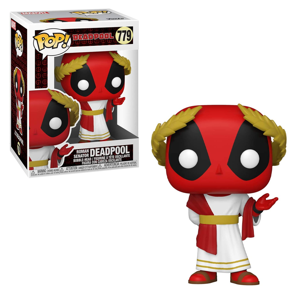 FU54657 Funko Pop! Marvel: Deadpool 30th - Roman Senator Deadpool Vinyl Figure #779