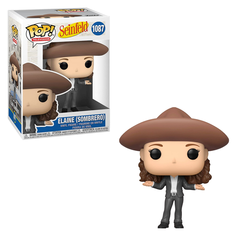 FU54678 Funko POP! Seinfeld - Elaine in Sombrero Vinyl Figure #1087