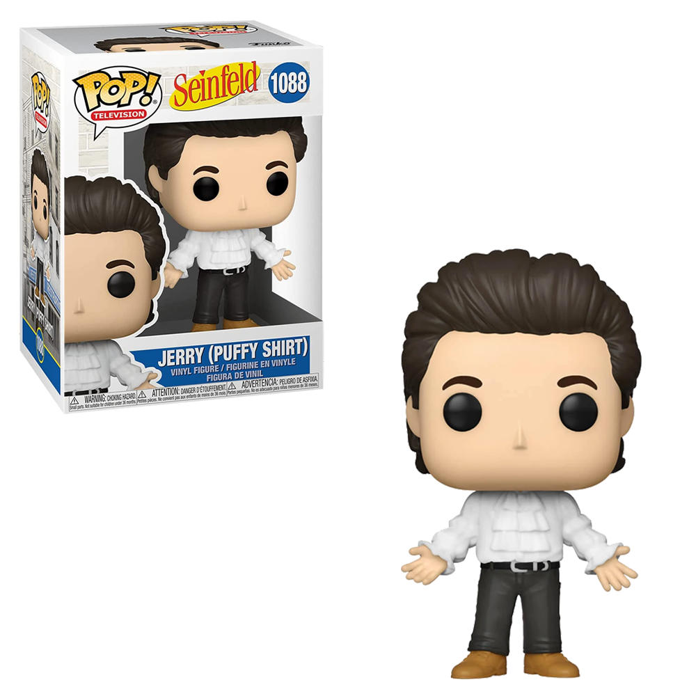 FU54682 Funko POP! Seinfeld - Jerry with Puffy Shirt Vinyl Figure #1088