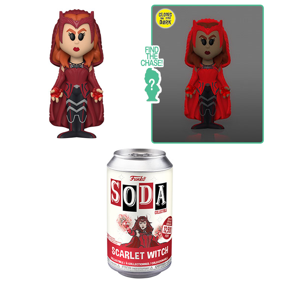 FU54957 Funko Vinyl SODA: WandaVision - Scarlet Witch Vinyl Figure