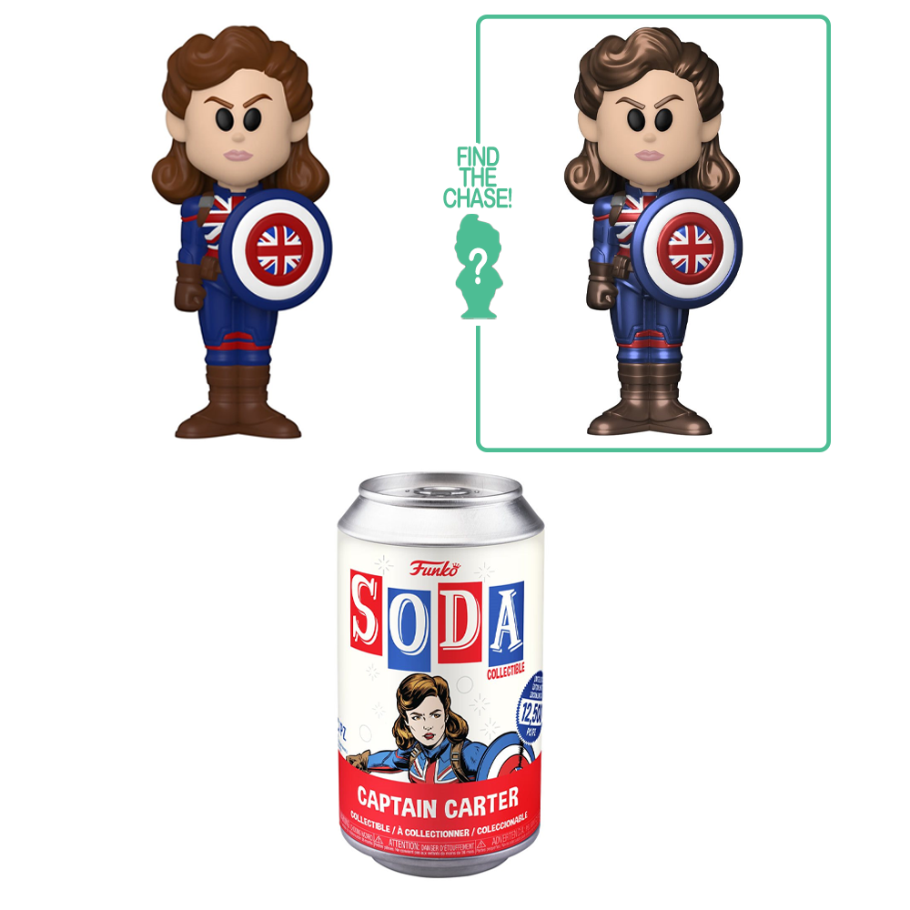 FU54961 Funko Vinyl SODA: Agent Carter - Captain Carter Vinyl Figure