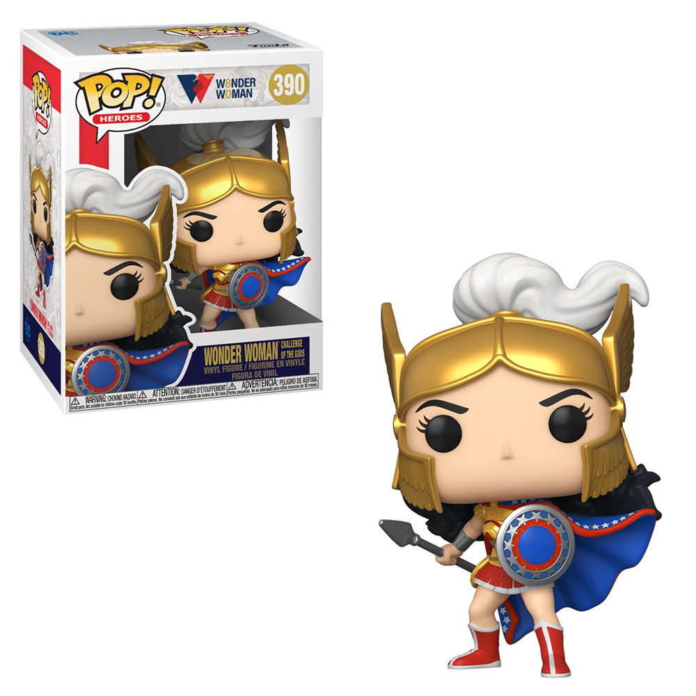 FU54971 Funko POP! Wonder Woman 80th - Wonder Woman (Challenge Of The Gods) Vinyl Figure #390