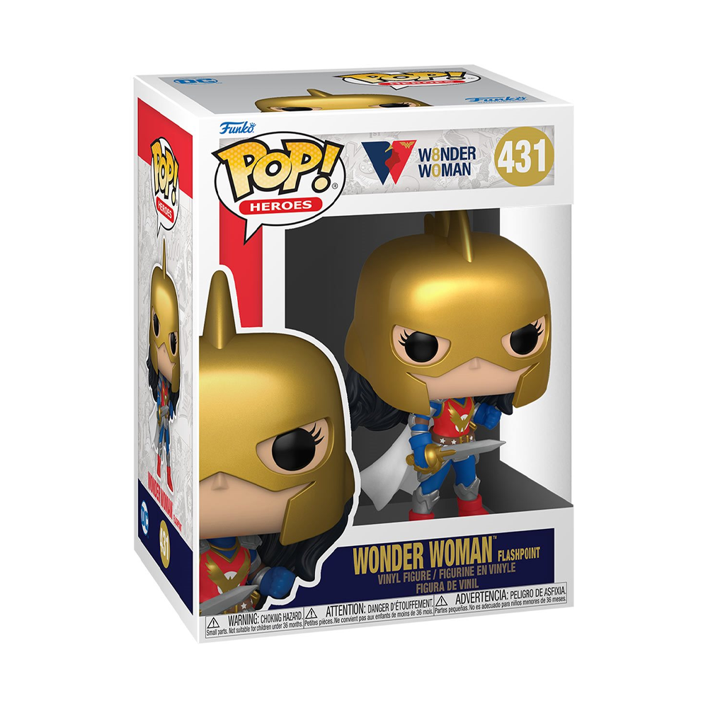 [PRE-ORDER] Funko POP! Wonder Woman 80th - Wonder Woman (Flashpoint) Vinyl Figure #431