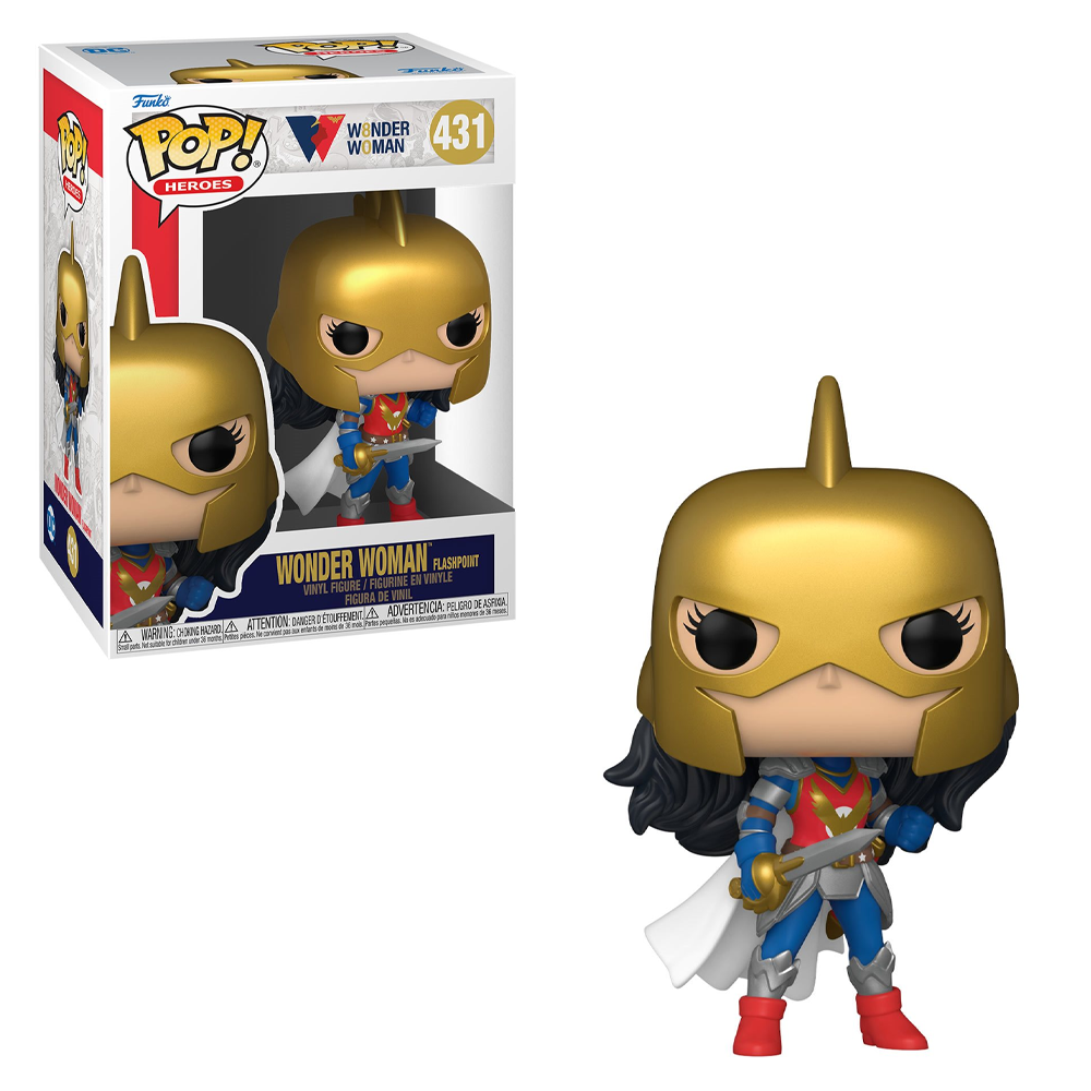 [PRE-ORDER] Funko POP! Wonder Woman 80th - Wonder Woman (Flashpoint) Vinyl Figure #431