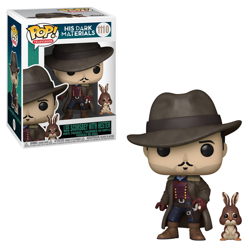 FU55222 Funko POP! His Dark Materials - Lee with Hester Vinyl Figure #1110