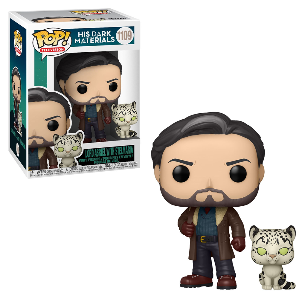 FU55223 Funko POP! His Dark Materials - Asriel with Stelmaria Vinyl Figure #1109