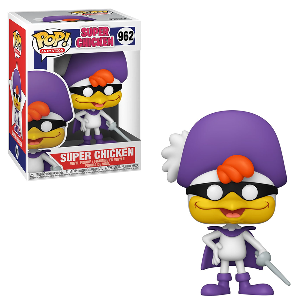 FU55286 Funko POP! Super Chicken - Super Chicken Vinyl Figure #962