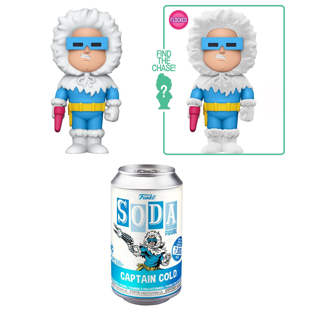 [PRE-ORDER] Funko Vinyl SODA: The Flash - Captain Cold Vinyl Figure