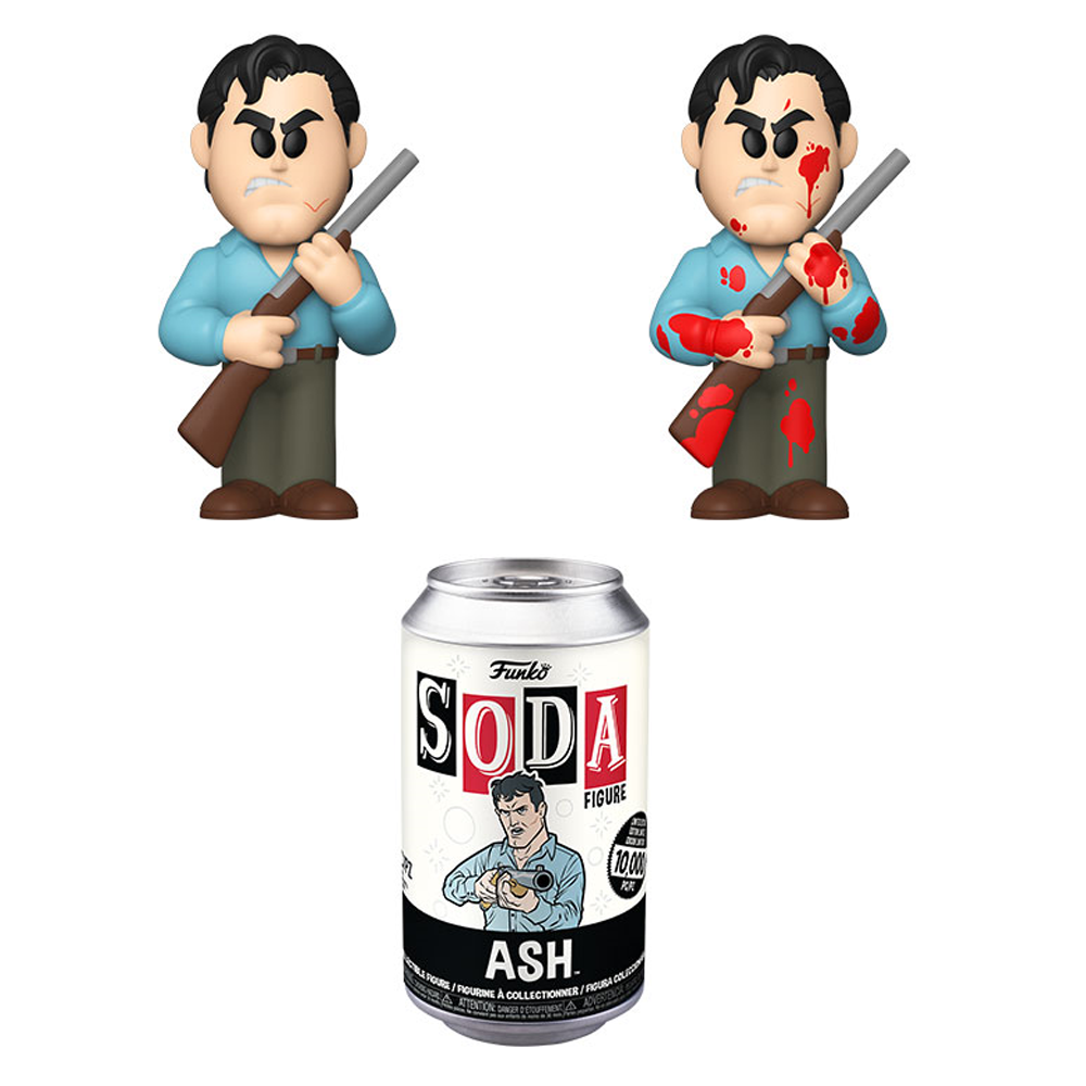 FU55333 Funko Vinyl SODA: Evil Dead - Ash with Blood Vinyl Figure