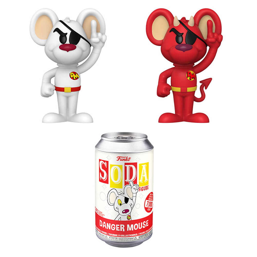 FU55345 Funko Vinyl SODA: Danger Mouse - Danger Mouse Vinyl Figure