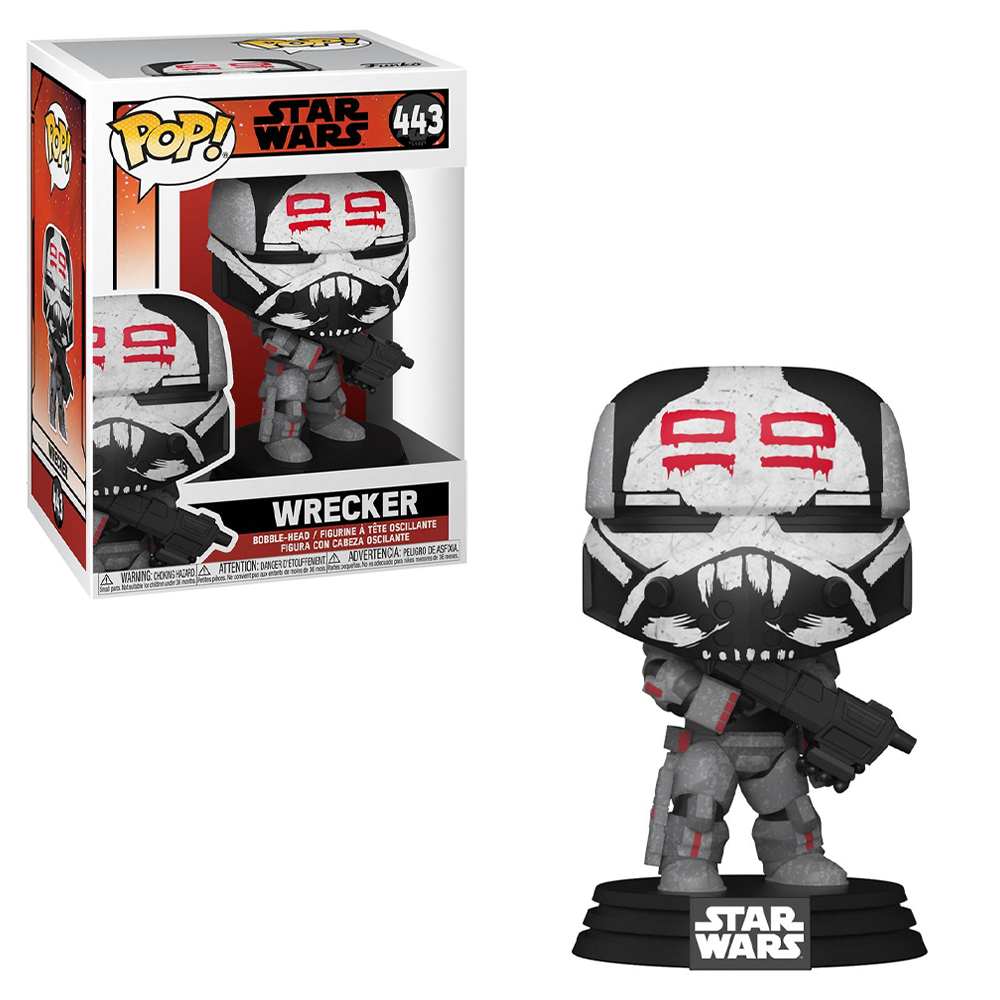 FU55501 Funko POP! Star Wars: The Bad Batch - Wrecker Vinyl Figure #443