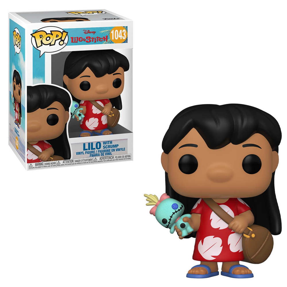 FU55614 Funko POP! Disney: Lilo and Stitch - Lilo with Scrump Vinyl Figure #1043