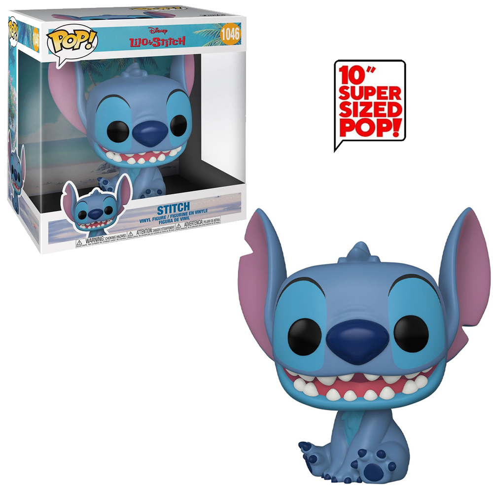 FU55618 Funko POP! Lilo and Stitch - Stitch 10-inch Vinyl Figure #1046