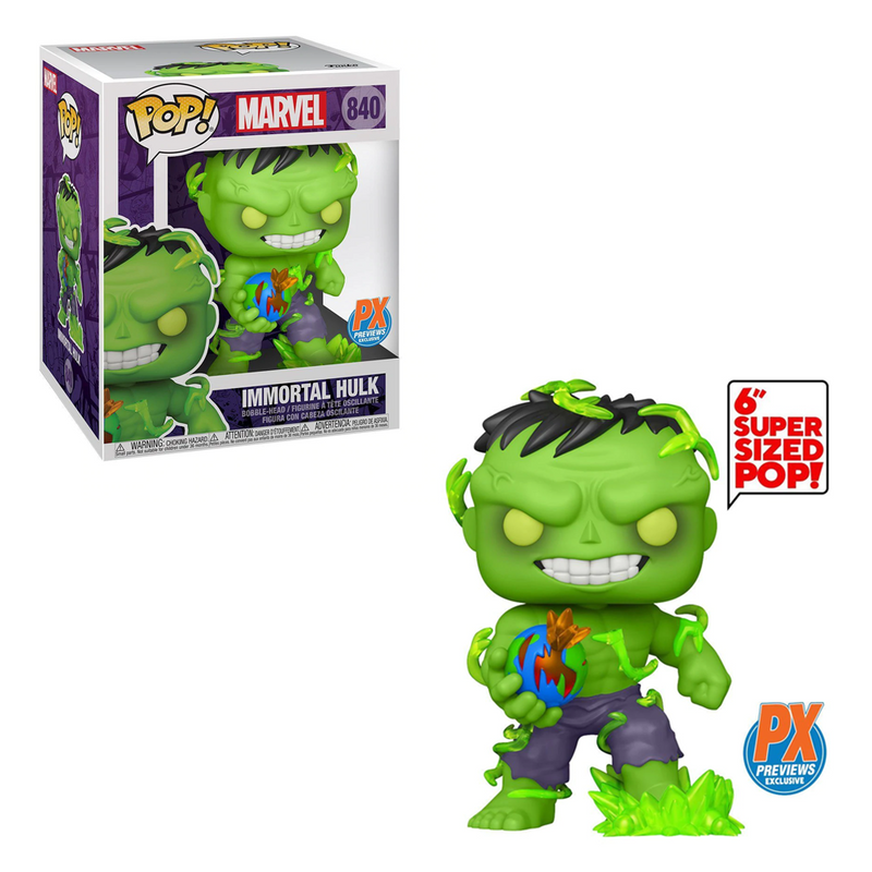 Funko Pop! Super Marvel Heroes Immortal Hulk 6-Inch PX Exclusive Chase  Figure - Legacy Comics and Cards