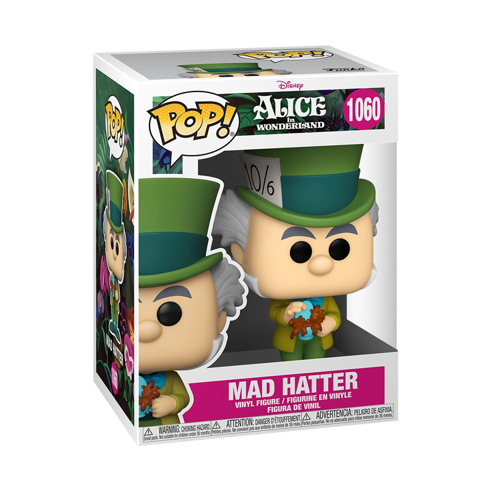 Funko POP! Alice in Wonderland 70th - Mad Hatter Vinyl Figure #1060