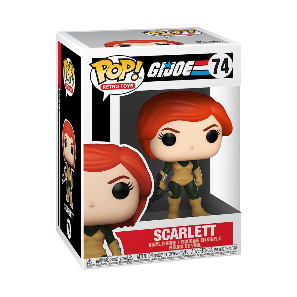 [PRE-ORDER] Funko POP! G.I. Joe -Scarlett Vinyl Figure #74