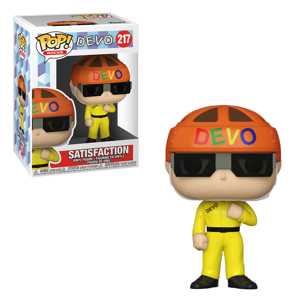 Funko POP! Devo - Satisfaction (Yellow Suit) Vinyl Figure #217