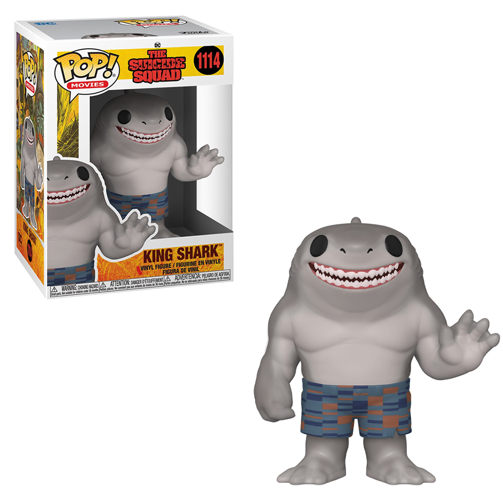 FU56019 Funko POP! The Suicide Squad - King Shark Vinyl Figure #1114