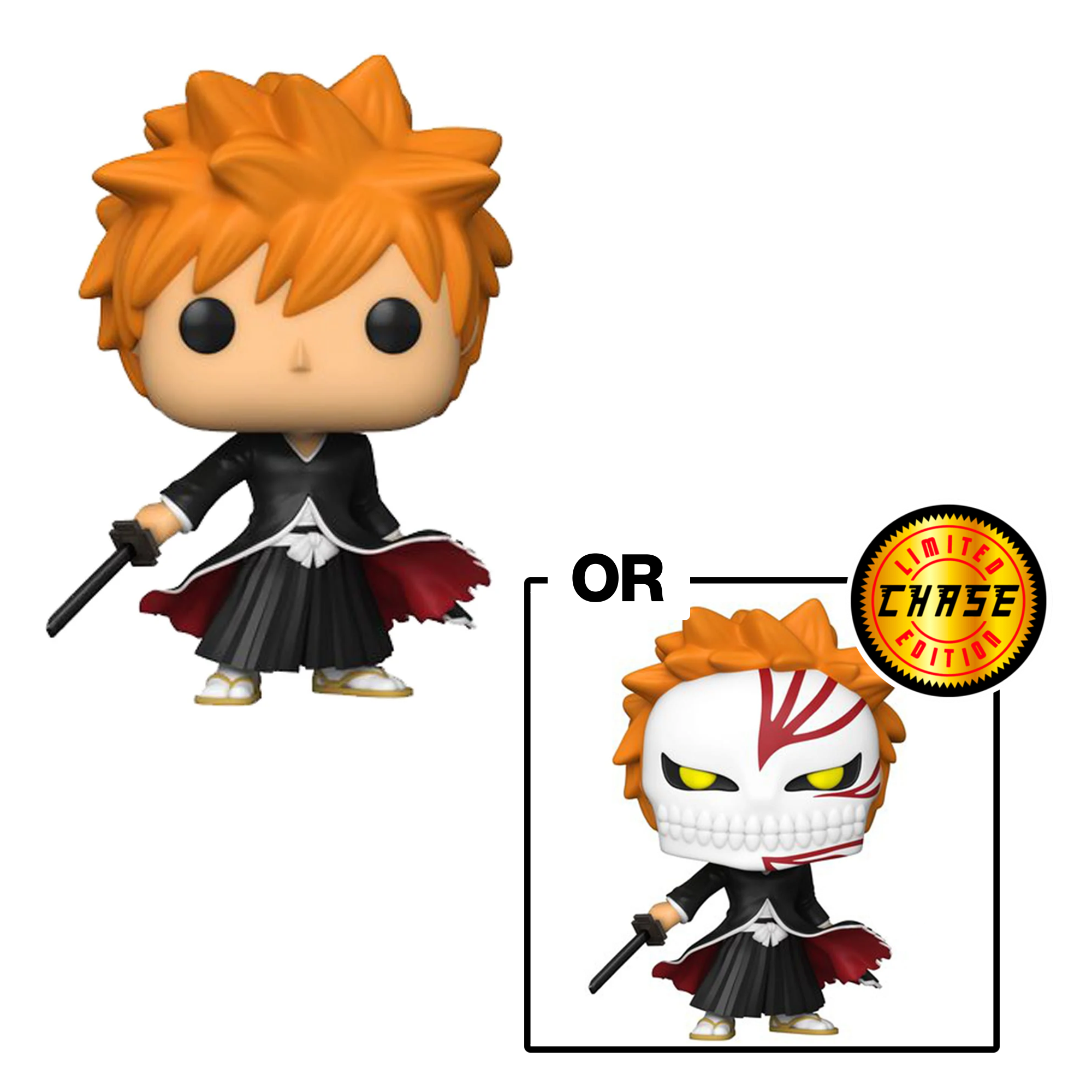 FU56116 Funko POP! Bleach - Ichigo (Bankai Tensa Zangetsu) Vinyl Figure #1087 AAA Anime Exclusive [READ DESCRIPTION]