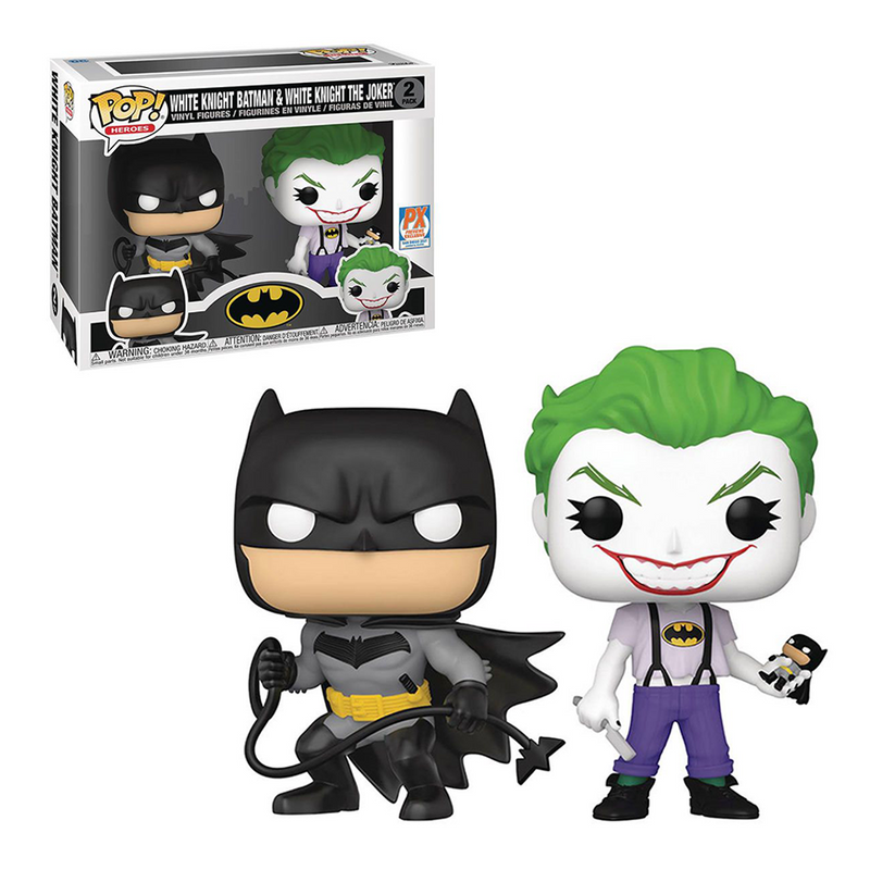 AUG208758 Funko POP! Batman: White Knight - White Knight Batman and The Joker 2-Pack Preview Exclusives (PX) SDCC 2021 [READ DESCRIPTION]