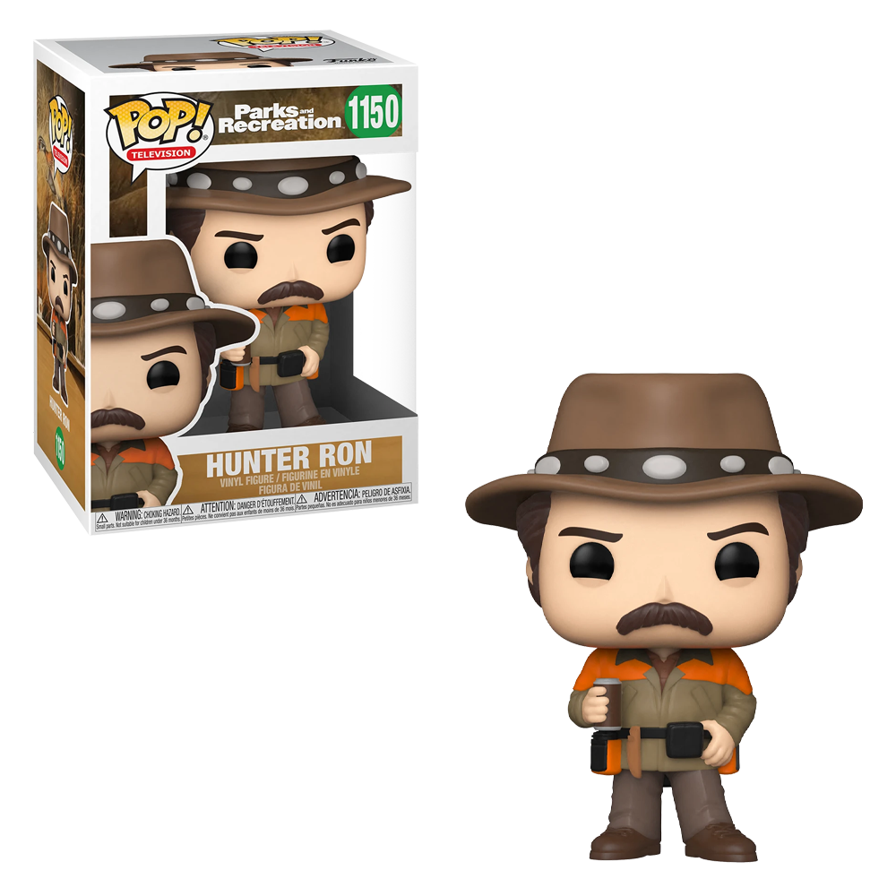 Funko POP! Parks and Recreation - Hunter Ron Vinyl Figure #1150