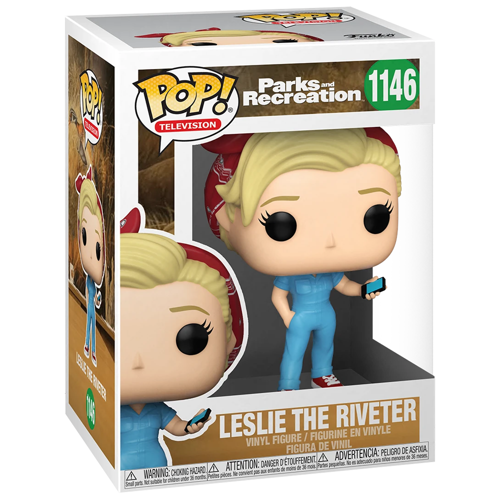 Funko POP! Parks and Recreation - Leslie the Riveter Vinyl Figure #1146