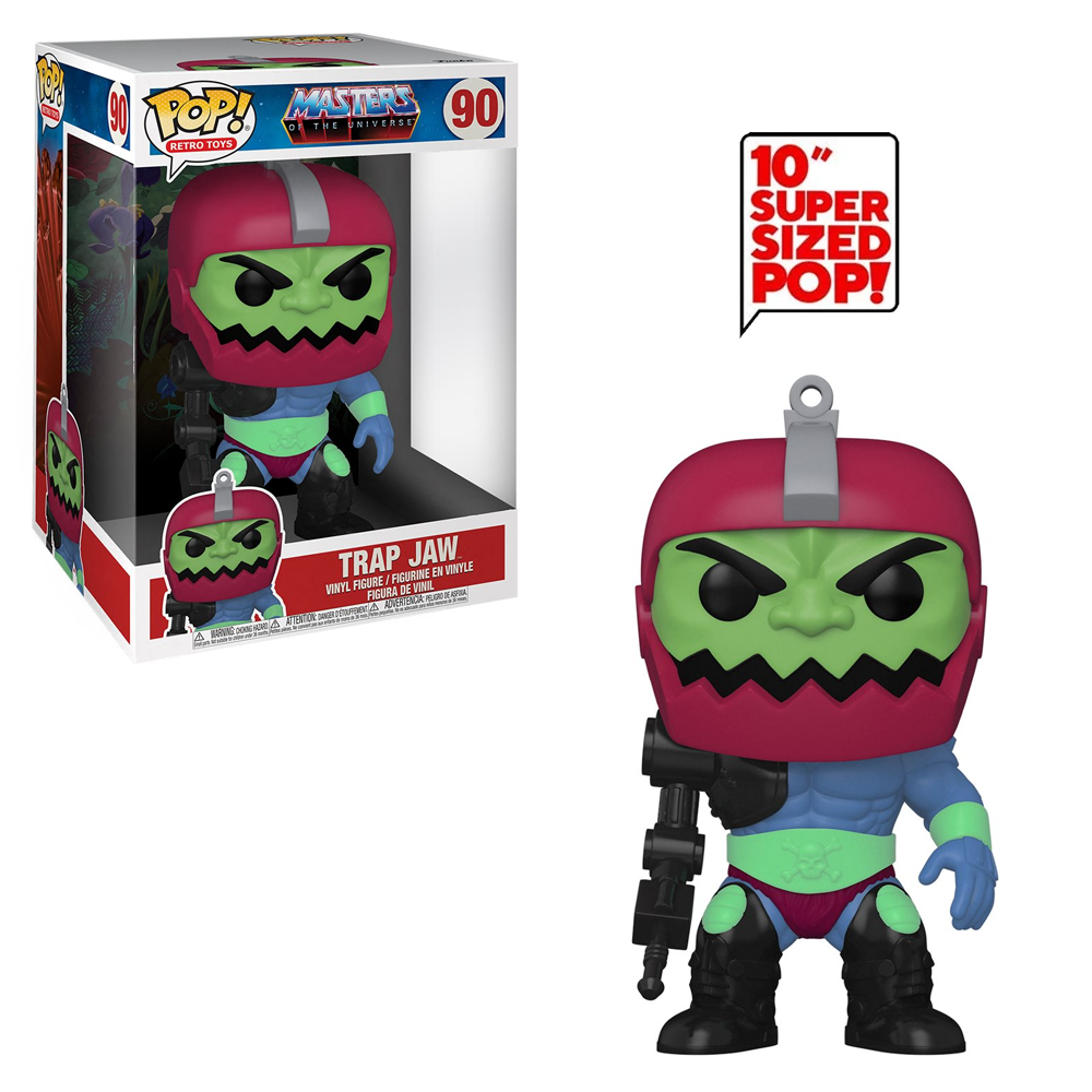 FU56200 Funko POP! Masters of the Universe - 10-Inch Trapjaw Vinyl Figure #90