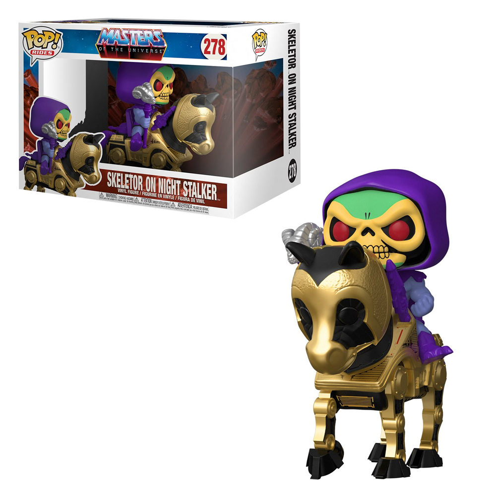 FU56201 Funko POP! Rides: Masters of the Universe - Skeletor with Night Stalker Vehicle Vinyl Figure #278