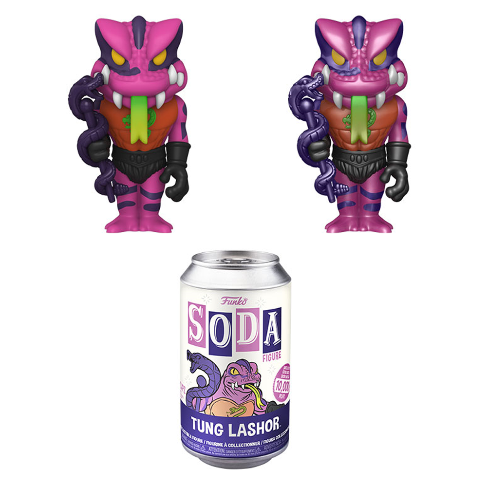 FU56209 Funko Vinyl SODA: MOTU - Tung Lashor Vinyl Figure