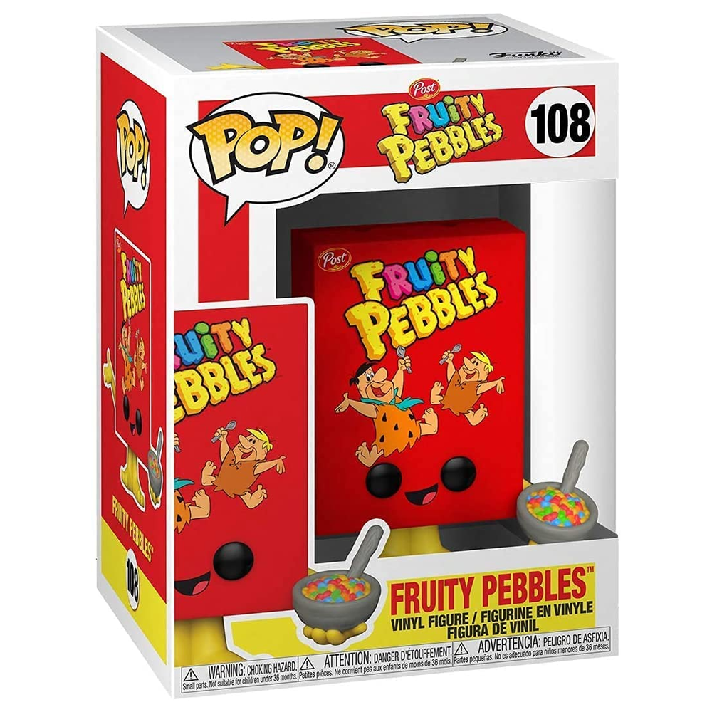 Funko POP! Ad Icons: Post - Fruity Pebbles Cereal Box Vinyl Figure #108