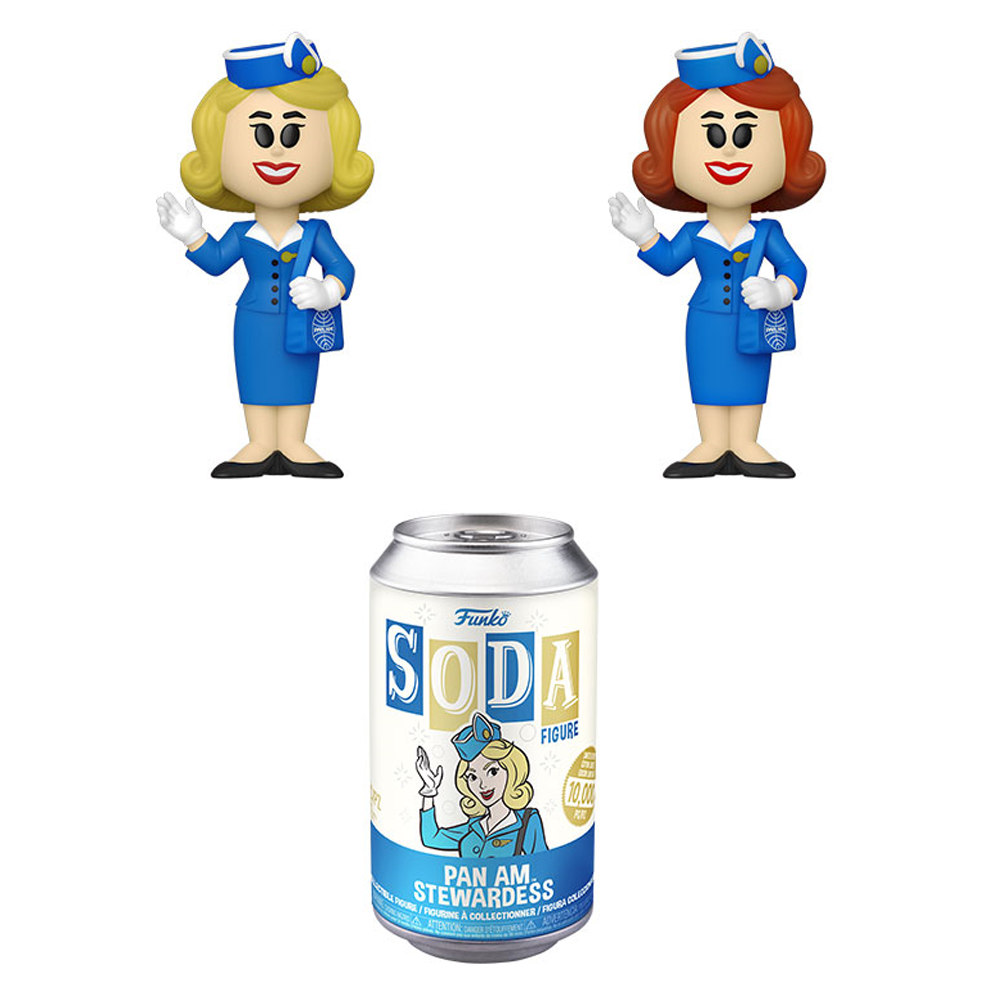 FU56522 Funko Vinyl SODA: Pan Am - Stewardess Vinyl Figure